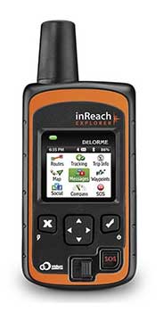 InReach device by DeLorme